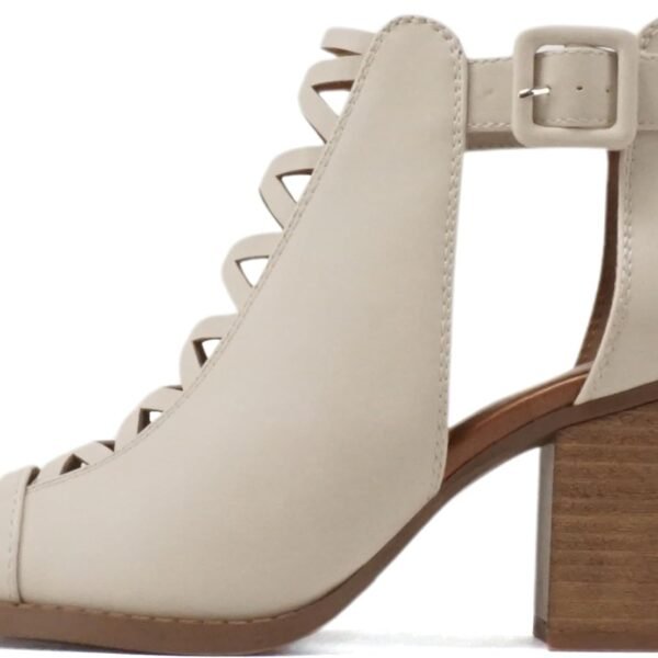 open-toe cross-strap high-heeled fashion sandals with adjustable ankle strap