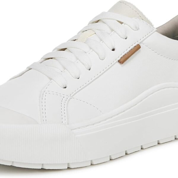 Platform Slip On Fashion Sneaker,White Smooth,8