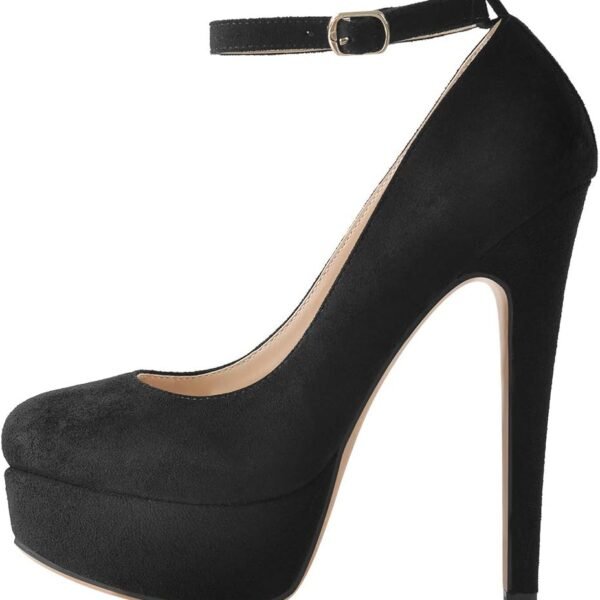 Double Platform Stiletto High Heel Pumps