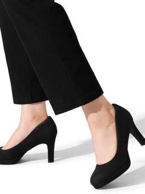 Pumps Close Toe Low Heels Platform Heels Comfortable Office Work Dress Shoes for