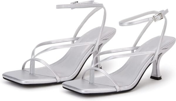 lace-up high-heeled sandals, square-toe flip-flops, strappy party shoes