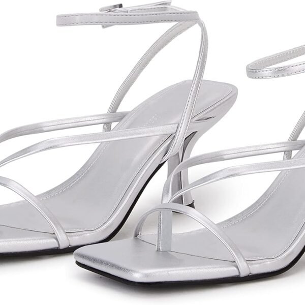 lace-up high-heeled sandals, square-toe flip-flops, strappy party shoes