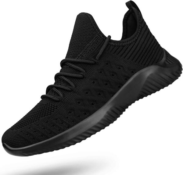 Slip On Walking Shoes Non Slip Running Shoes Breathable Workout Shoes Lightweight Gym Sneakers