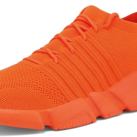 Women Fashion Sneakers Unisex Slip on Ultra-Sock Knit Soft Sole Breathable Lightweight Casual Walking Shoes