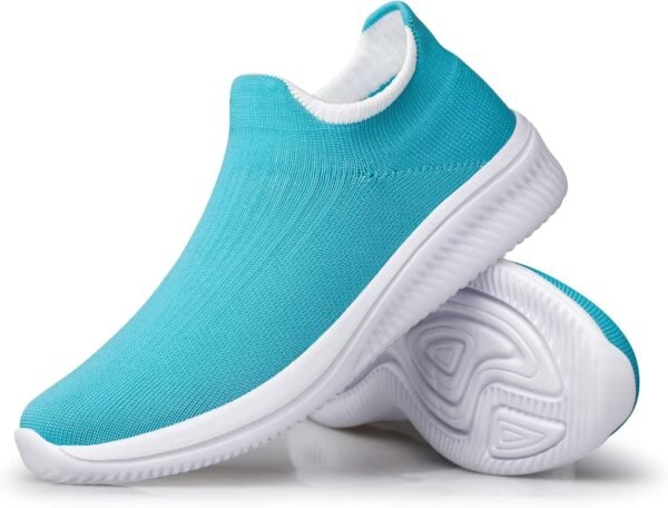 Walking Shoes Sock Sneakers Lightweight Comfy Breathable Casual Pull-on Daily Shoes Zapatillas de Mujer